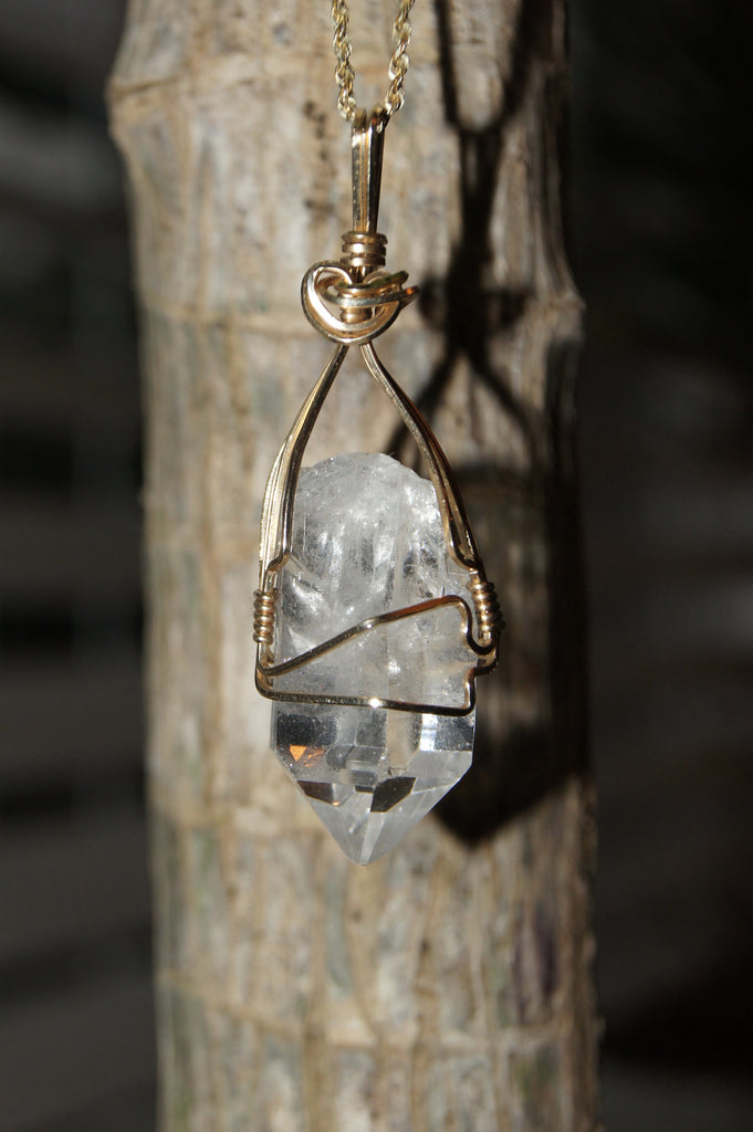 "Becca's Favorite Things": My Wrapped Quartz Necklace